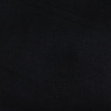 Cotton Stretch Sateen Fabric, 195 gsm, 147 cm — Black