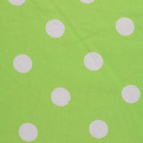 White Dots Jersey Knit, Cotton