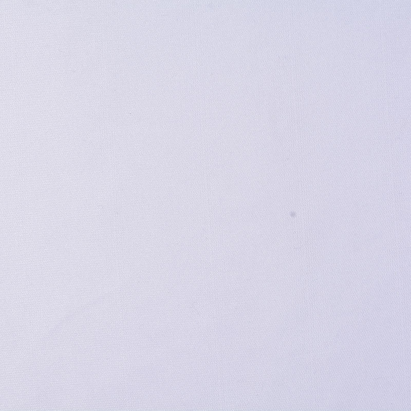 100% Polyester Interlock Knit Fabric, 126 gsm, 160 cm — White