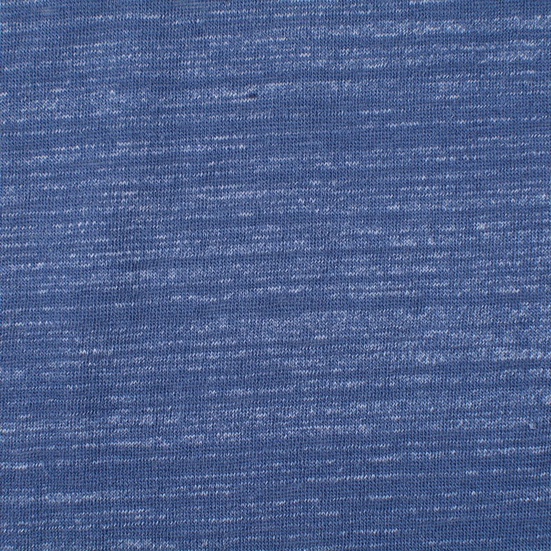 Cotton Polyester Jersey Knit Fabric, 140 gsm, 160 cm — Blue