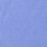 White Vertical-Stripe Woven, Poly-Cotton — texture