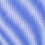 White Vertical-Stripe Woven, Poly-Cotton