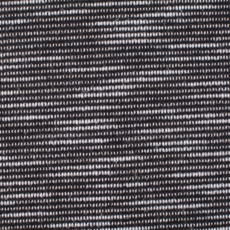 Black Marl Knit, Poly-Cotton, 238 gsm