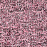 Pink Textured Chunky Knit, Polyester — texture