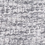 Grey Marl Rib Knit, Cotton-Poly — texture
