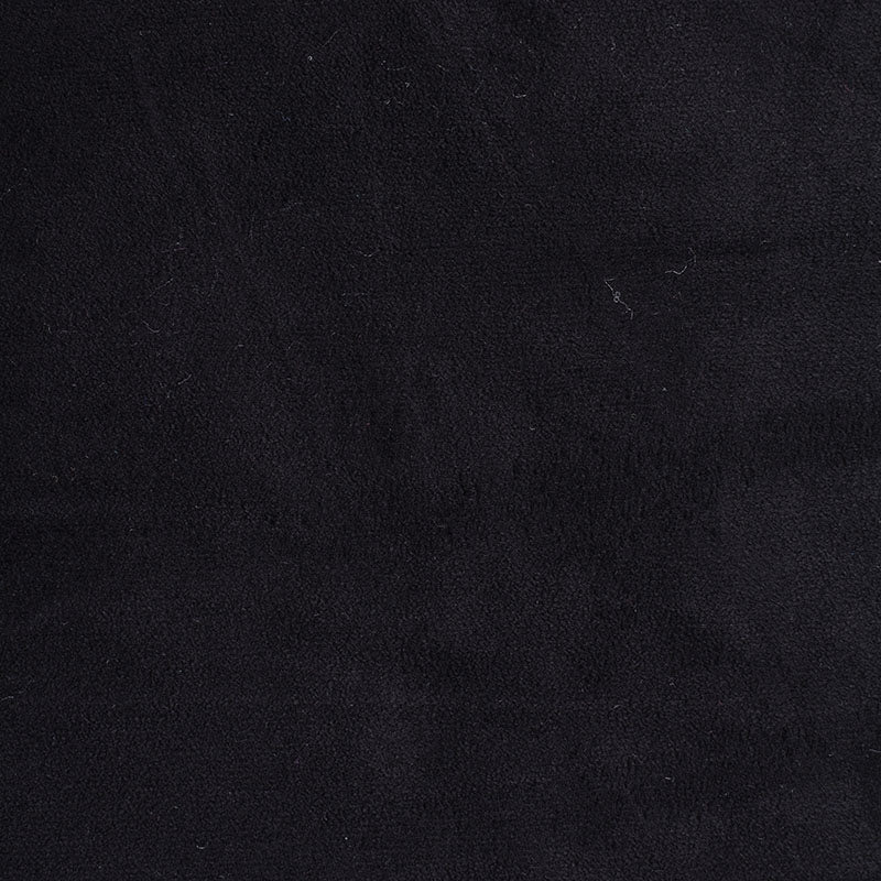 Polyester Stretch Knit Fabric, 290 gsm, 153 cm — Black