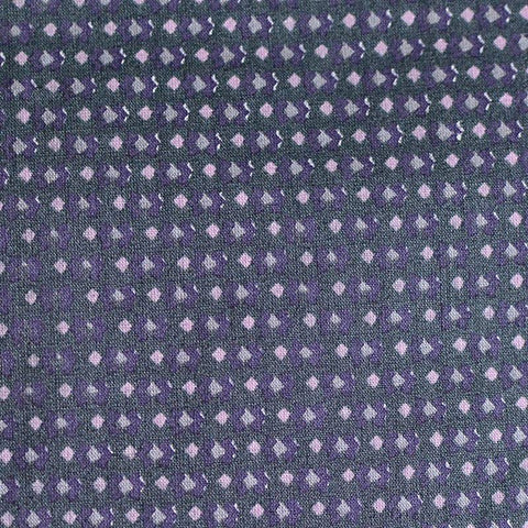 Pink Geometric-Dot Woven, Cotton