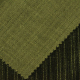 Dark Green Vertical-Stripe Chenille, Polyester — photo 4