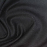 Polyester Stretch Ponte Knit Fabric, 340 gsm, 165 cm — Black — photo 4