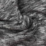 Black Marl Chunky Knit, Polyester — photo 4