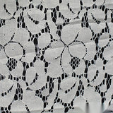 White Floral Lace — texture