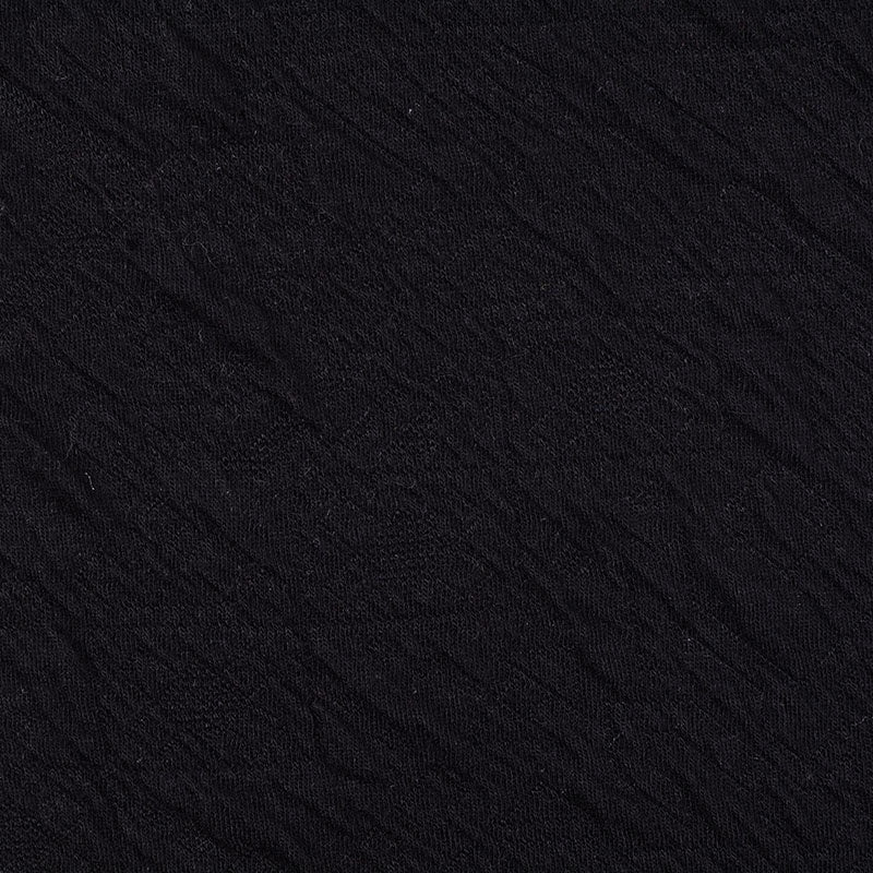 Black Tone-on-Tone Jacquard, Poly-Viscose, 285 gsm