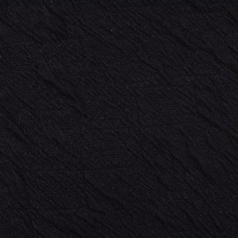 Black Tone-on-Tone Jacquard, Poly-Viscose, 285 gsm