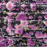 Pink Floral Knit, Polyester