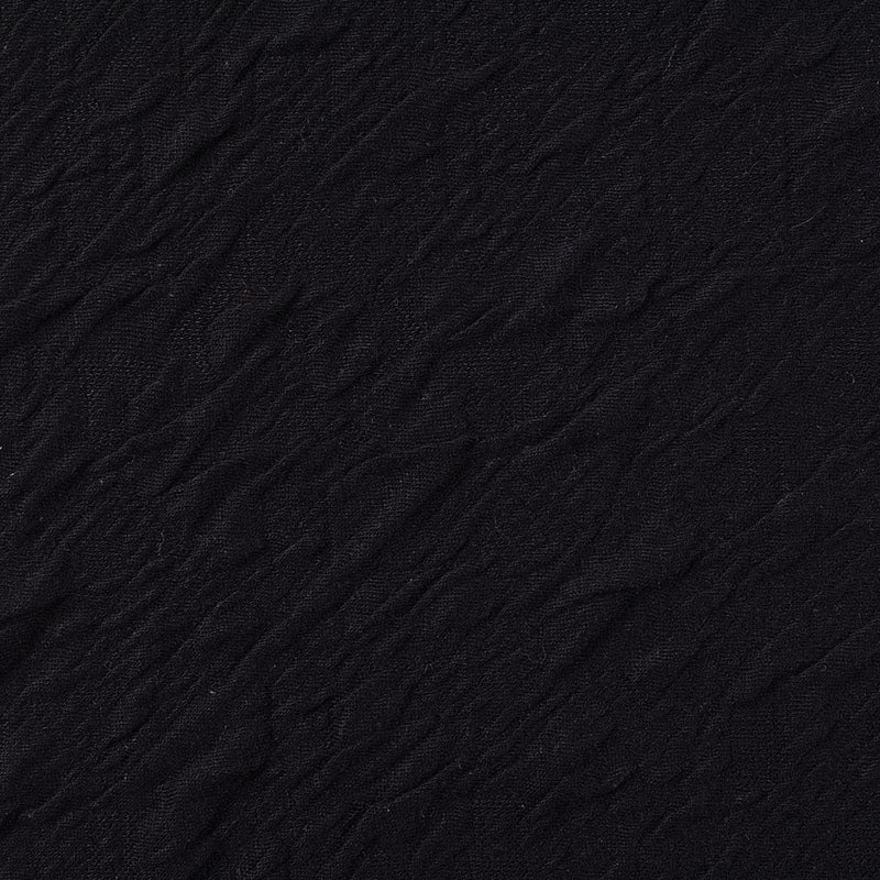 Jacquard Polyester Stretch Knit Fabric, 259 gsm, 154 cm — Black