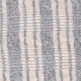 Cream Vertical-Stripe Chunky Knit, Viscose-Cotton — texture