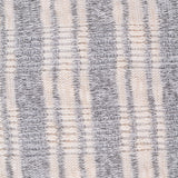 Cream Vertical-Stripe Chunky Knit, Viscose-Cotton