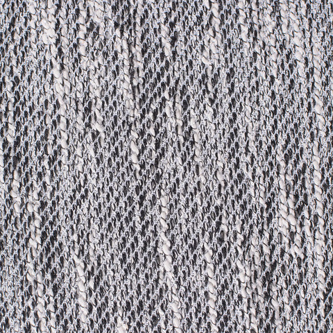 Black Marl Chunky Knit, Cotton-Poly, 269 gsm