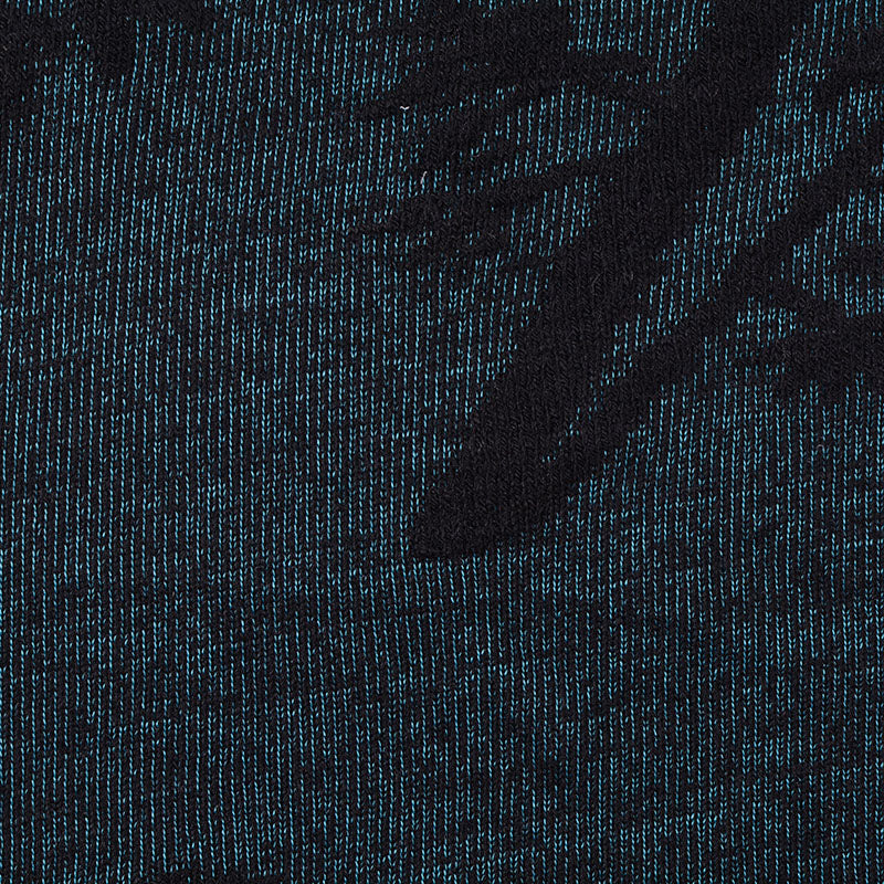 Black Marl Chunky Knit, Polyester, 200 gsm, 145 cm