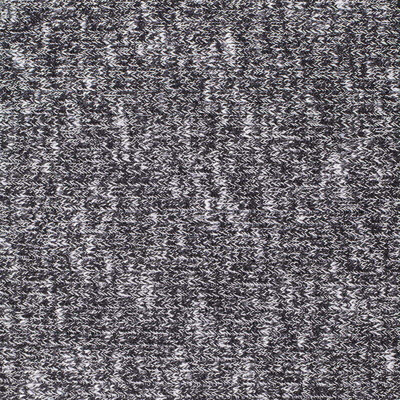 Black Marl Knit, Poly-Viscose, 220 gsm