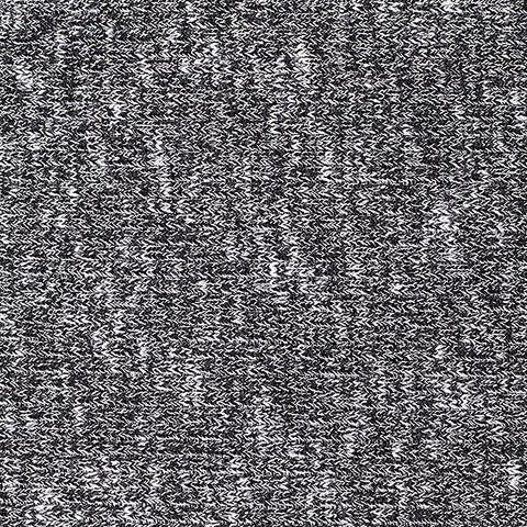 Black Marl Knit, Poly-Viscose, 220 gsm