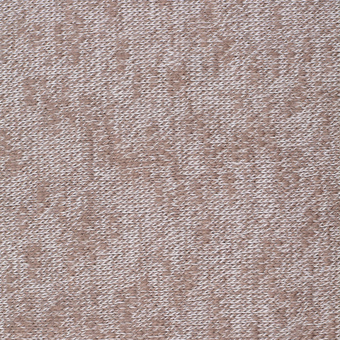 Beige Geometric Chunky Knit, Cotton-Poly