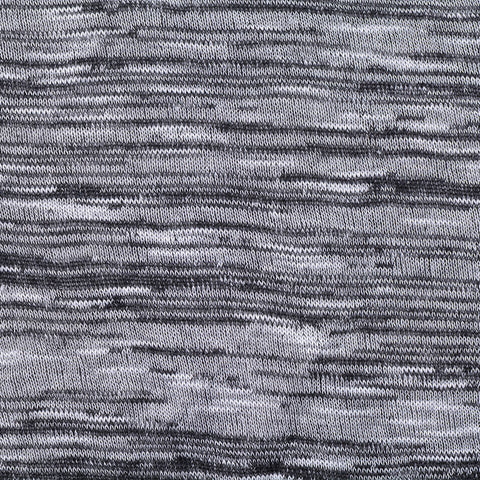 Black Heathered-Marl Chunky Knit, 168 gsm