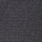 Dark Grey Marl Rib Knit, Poly-Viscose — texture