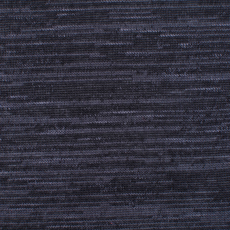 Dark Grey Marl Chunky Knit, Poly-Viscose, 156 gsm