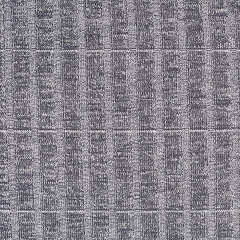 Heather Grey Marl Chunky Knit, Viscose-Poly, 238 gsm