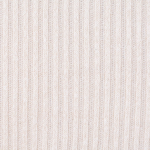 Viscose Stretch Chunky Knit Fabric, 186 gsm, 160 cm — White