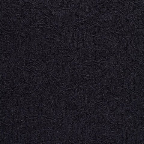 Black Floral Lace, Poly-Viscose