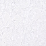 White Floral Lace, Polyester