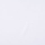100% Polyester Interlock Knit Fabric, 126 gsm, 163 cm — White