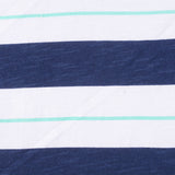 Navy Horizontal-Stripe Knit, Cotton