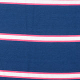 Blue Stripes Knit, Viscose