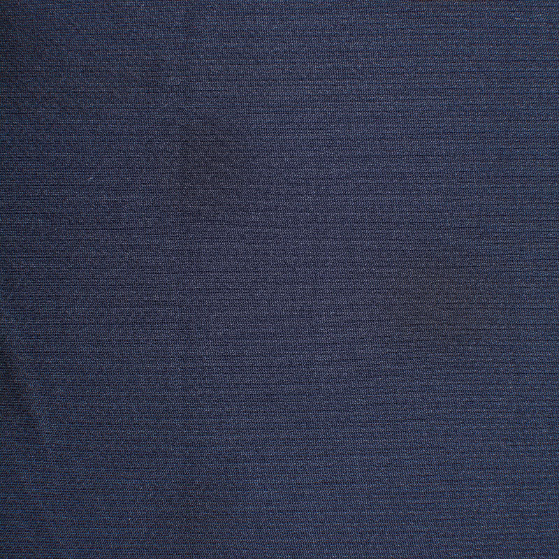 100% Polyester Birdseye Knit Fabric, 144 gsm, 170 cm — Navy