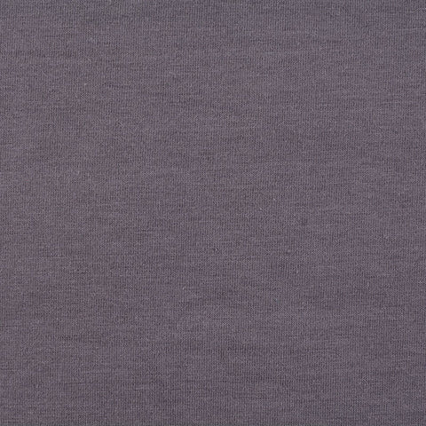 Cotton Stretch Knit Fabric, 170 gsm, 155 cm — Grey