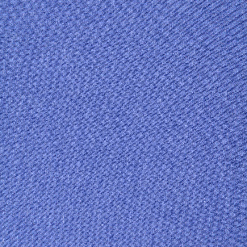 Blue Marl Jersey Knit, Cotton-Poly, 125 gsm, 160 cm