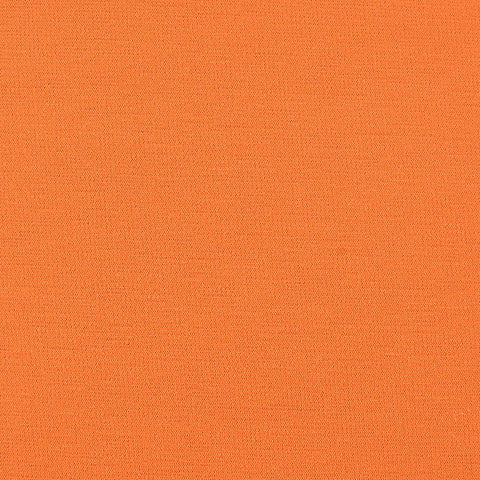Polyester Stretch Ponte Knit Fabric, 389 gsm, 165 cm — Orange