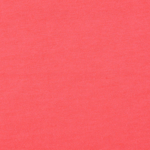 Polyester Viscose Chunky Knit Fabric, 136 gsm, 142 cm — Red
