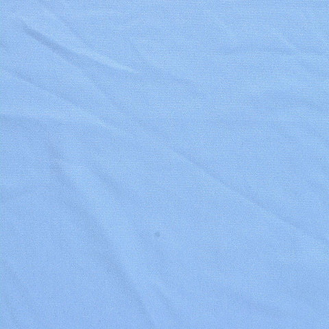 Polyester Stretch Knit Fabric, 120 gsm, 150 cm — Blue