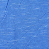 Blue Flecked Jersey Knit, Cotton — texture