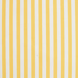 Yellow Vertical-Stripe Interlock Knit, Polyester
