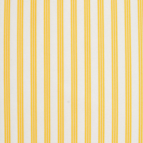 Yellow Vertical-Stripe Interlock Knit, Polyester