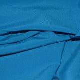 Polyester Stretch Woven Fabric, 124 gsm, 150 cm — Blue