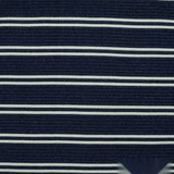 Navy Horizontal-Stripe Knit, Polyester