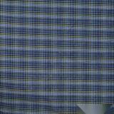 Blue Plaid Woven, Cotton