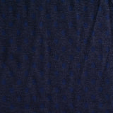 Dark Blue Dots Jacquard, Poly-Viscose