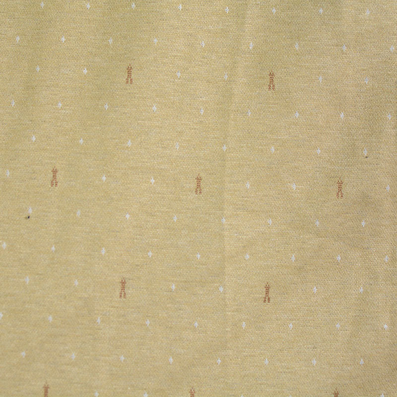 Tan Dots Jacquard, Poly-Viscose, 150 cm, ref EF-4344